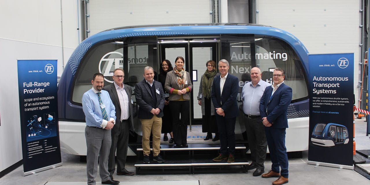 ZF presents Autonomous Transport Systems to UK Department of Transport
