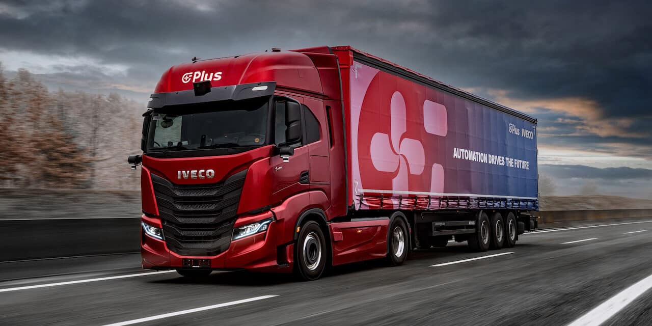 IVECO and Plus Successfully Complete Initial Phase of Autonomous Truck Pilot, Ready for Public Road Testing in Europe