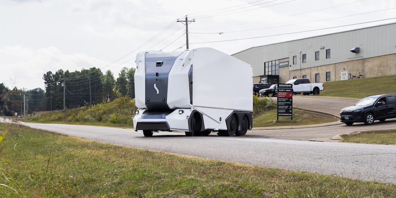 Einride Completes Historic Autonomous Vehicle Pilot on U.S. Public Road With GE Appliances
