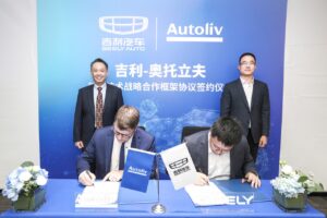 Autoliv and Geely to develop advanced safety technology for future vehicles
