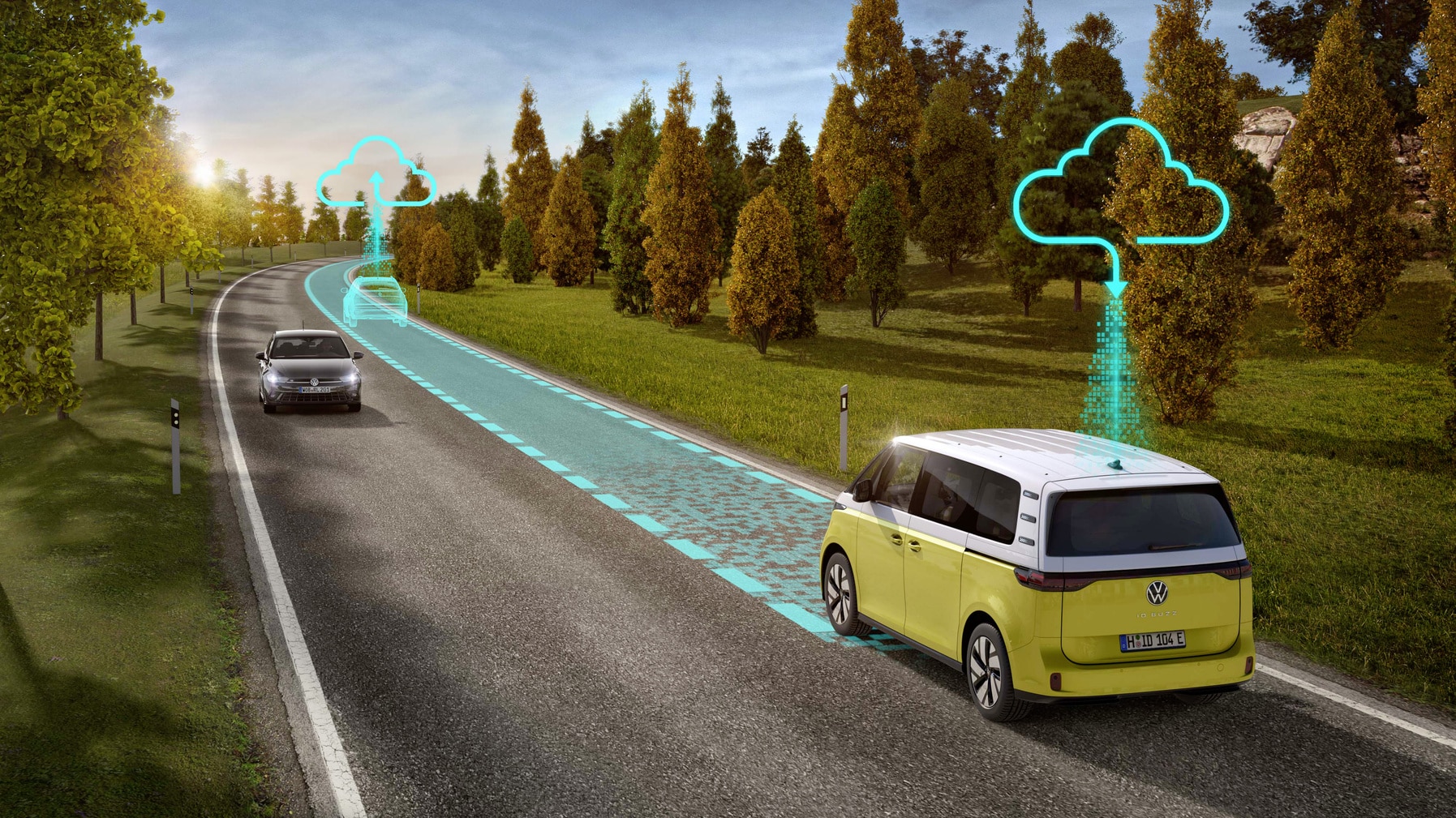 the new ID. Buzz impresses with innovative driver assistance systems