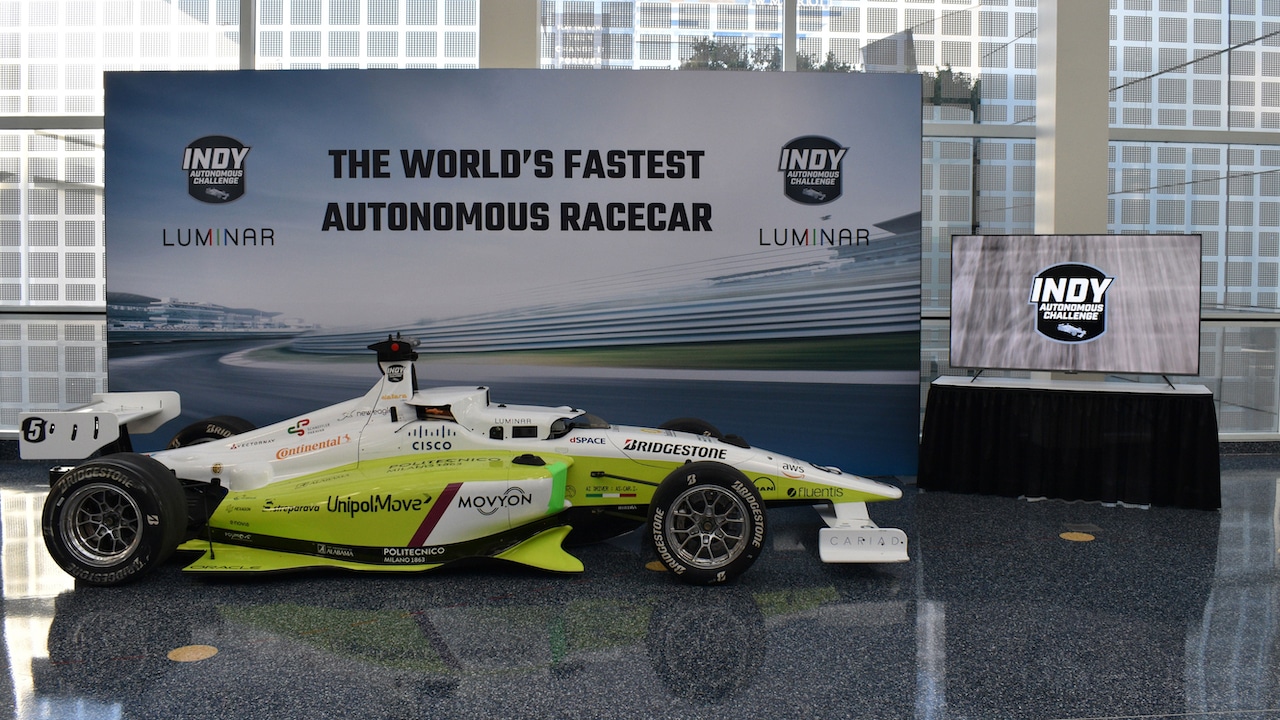 Indy Autonomous Challenge Showcases World’s Fastest Autonomous Racecar Powered by Luminar; Announces Long-Term Partnership
