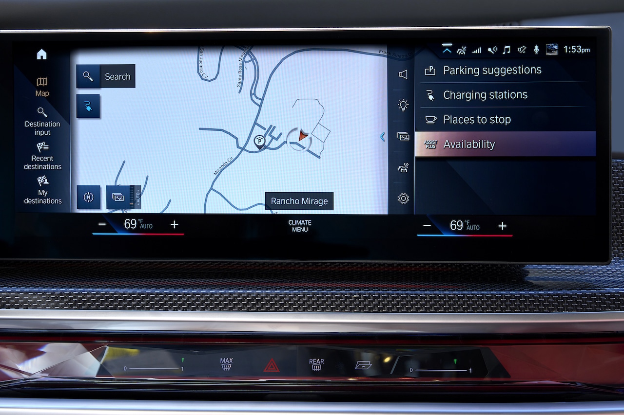 HERE HD Live Map powers hands-free driving and routing functionalities in the new BMW 7 Series