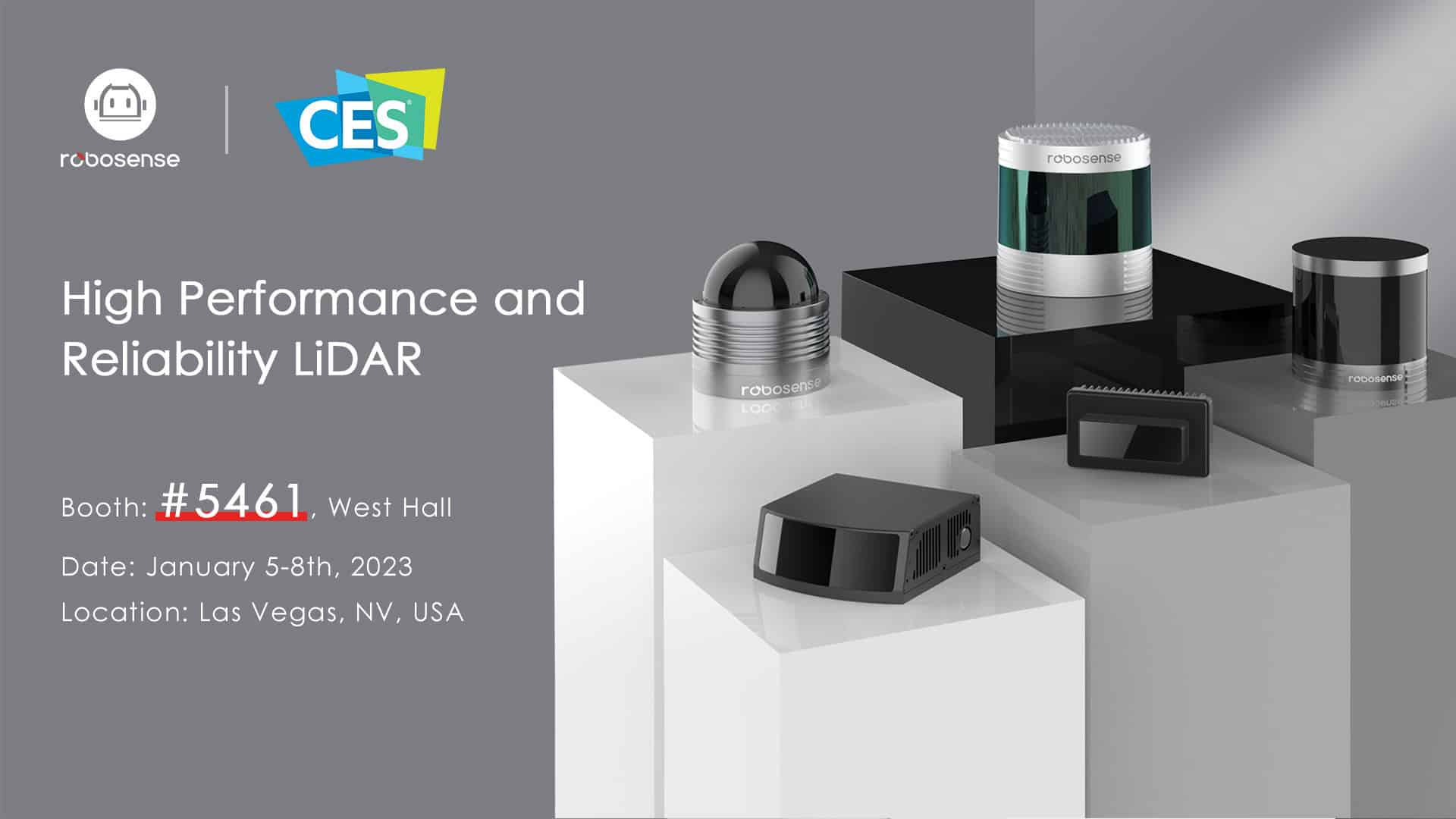 RoboSense at CES 2023丨Meet the LiDAR provider with the most awarded vehicles