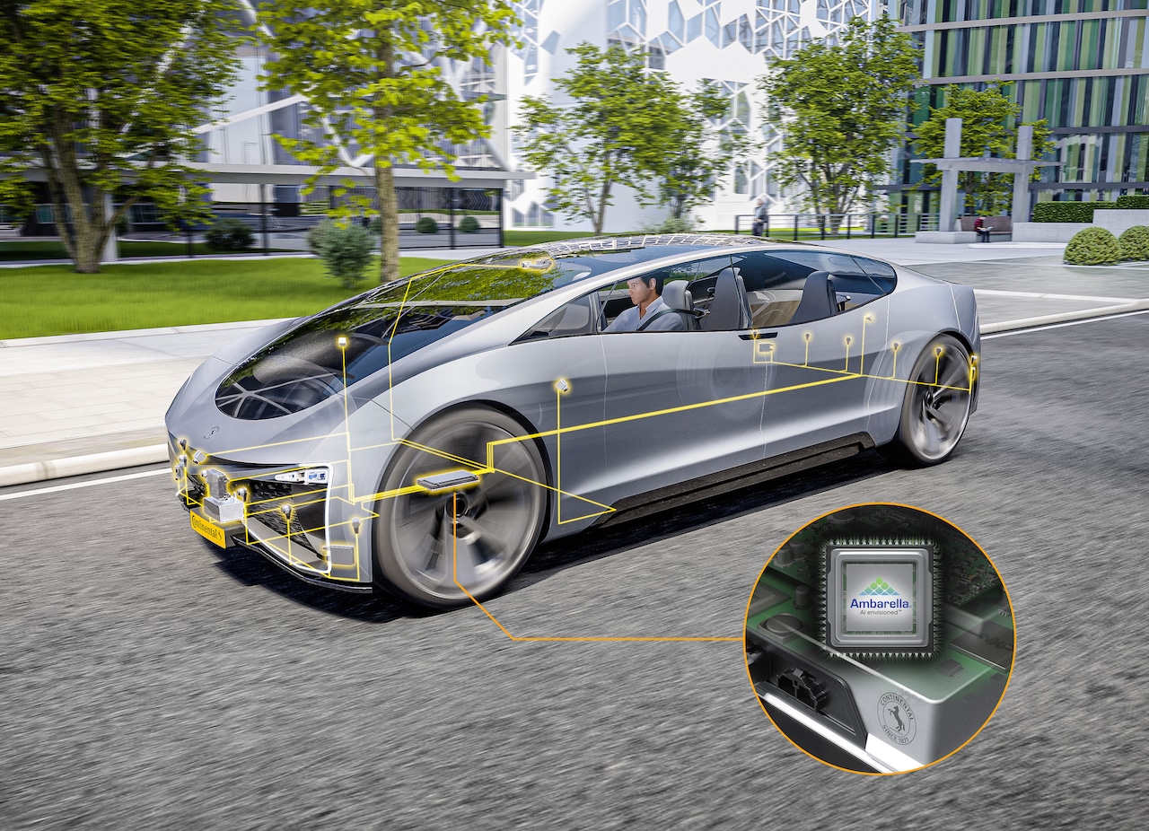 Continental and Ambarella Partner On Assisted and Automated Driving Systems With Full Software Stack