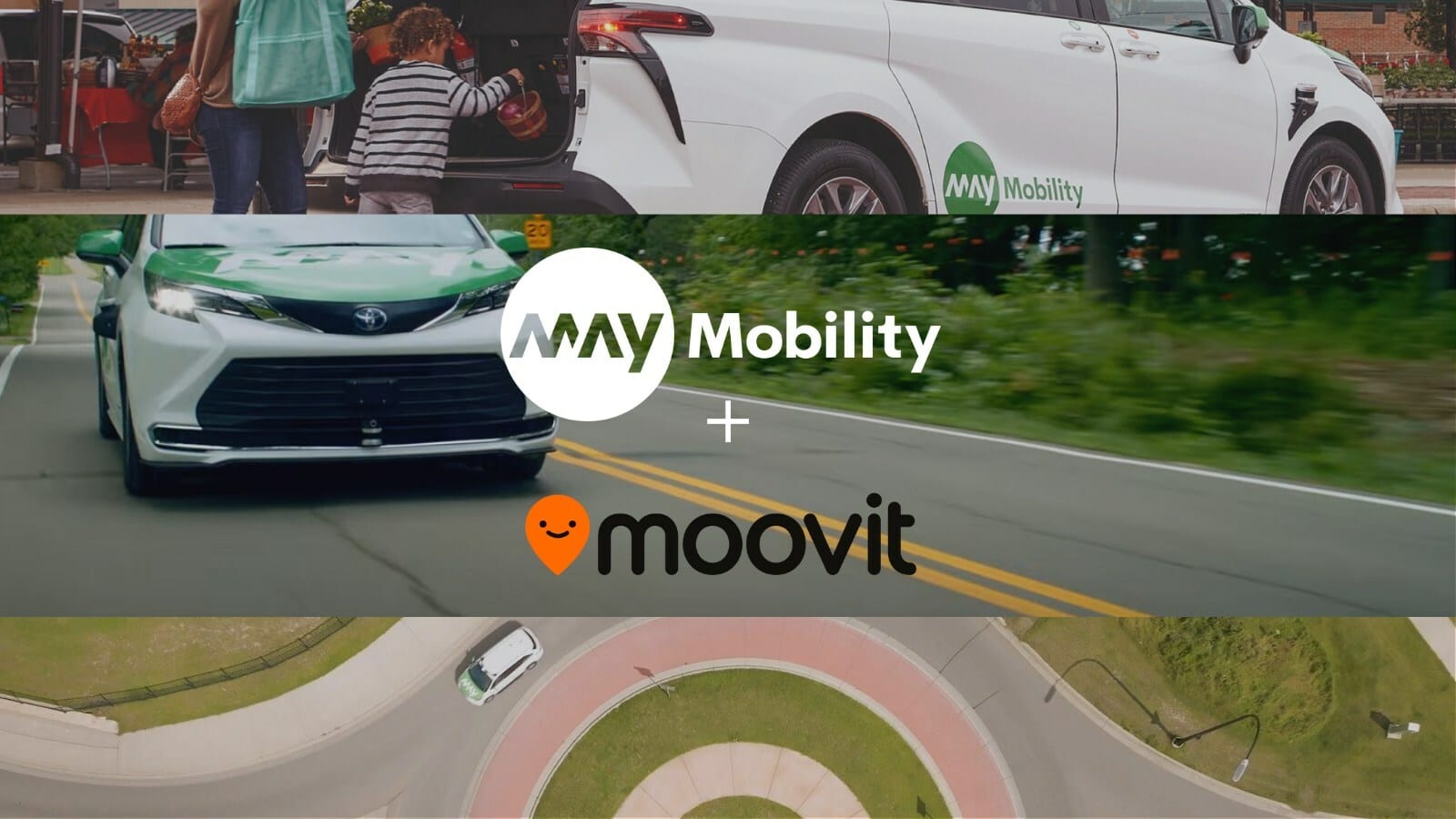 May Mobility and Moovit Partner to Expand Shared Autonomous Vehicles and Microtransit Solutions