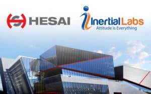 Hesai Technology Forms Strategic Partnership with Inertial Labs for Lidar Sensor Technology