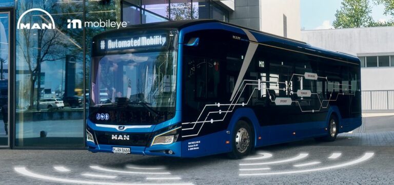 Mobileye and MAN Truck & Bus Join Forces to Pioneer Autonomous Public Transit
