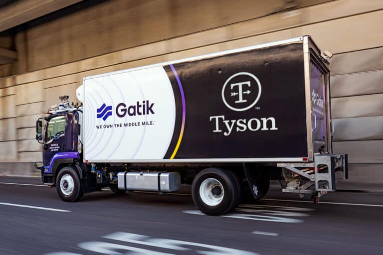 Tyson Foods, Gatik Launch Autonomous Trucks Initiative