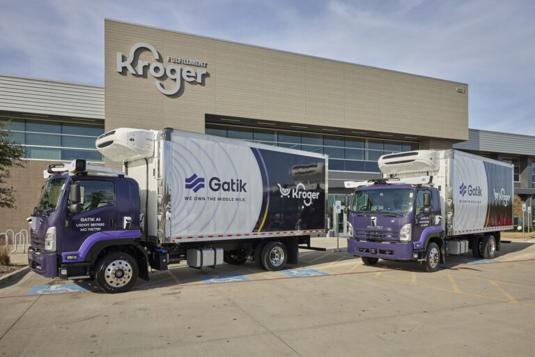 Kroger and Gatik Drive Autonomous Trucks to Success in Dallas