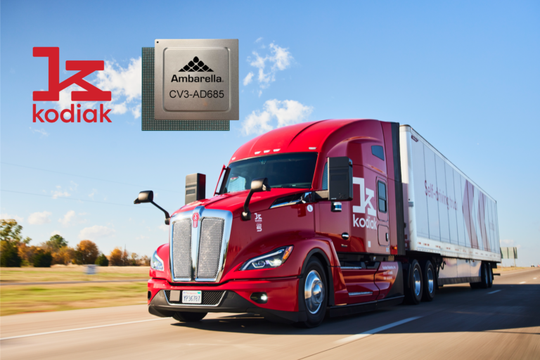 Kodiak Revs Up AI for Next-Gen Trucks with Ambarella Tech