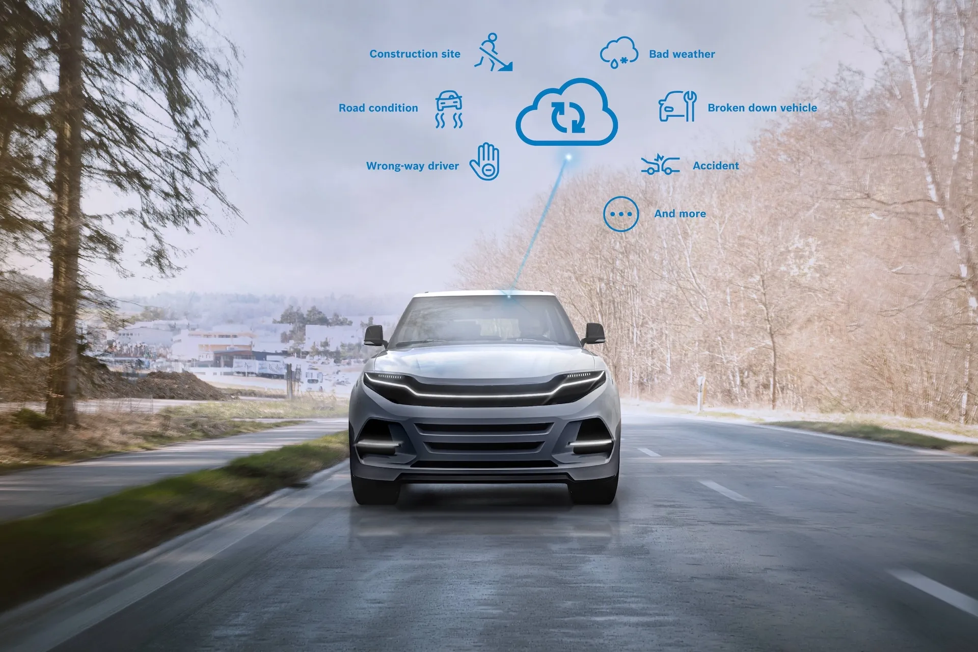 Bosch Road Hazard Service Goes Live in BMW Group Vehicles