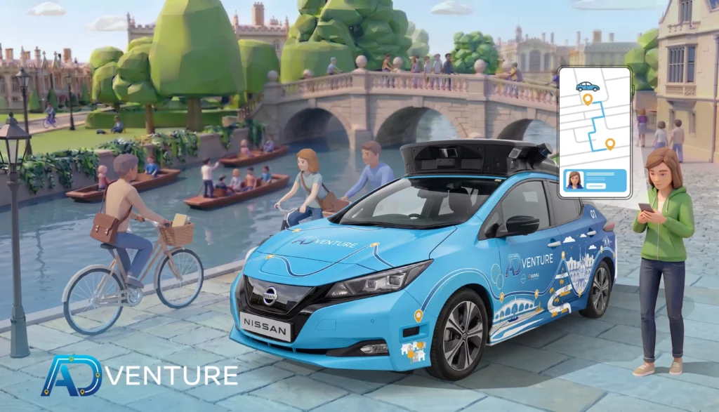 Nissan Launches Autonomous Mobility Project in Cambridge, UK