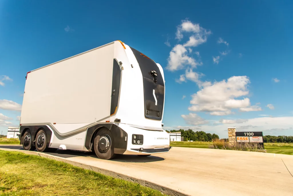 Einride Autonomous Trucks Begin Daily Freight in Ohio