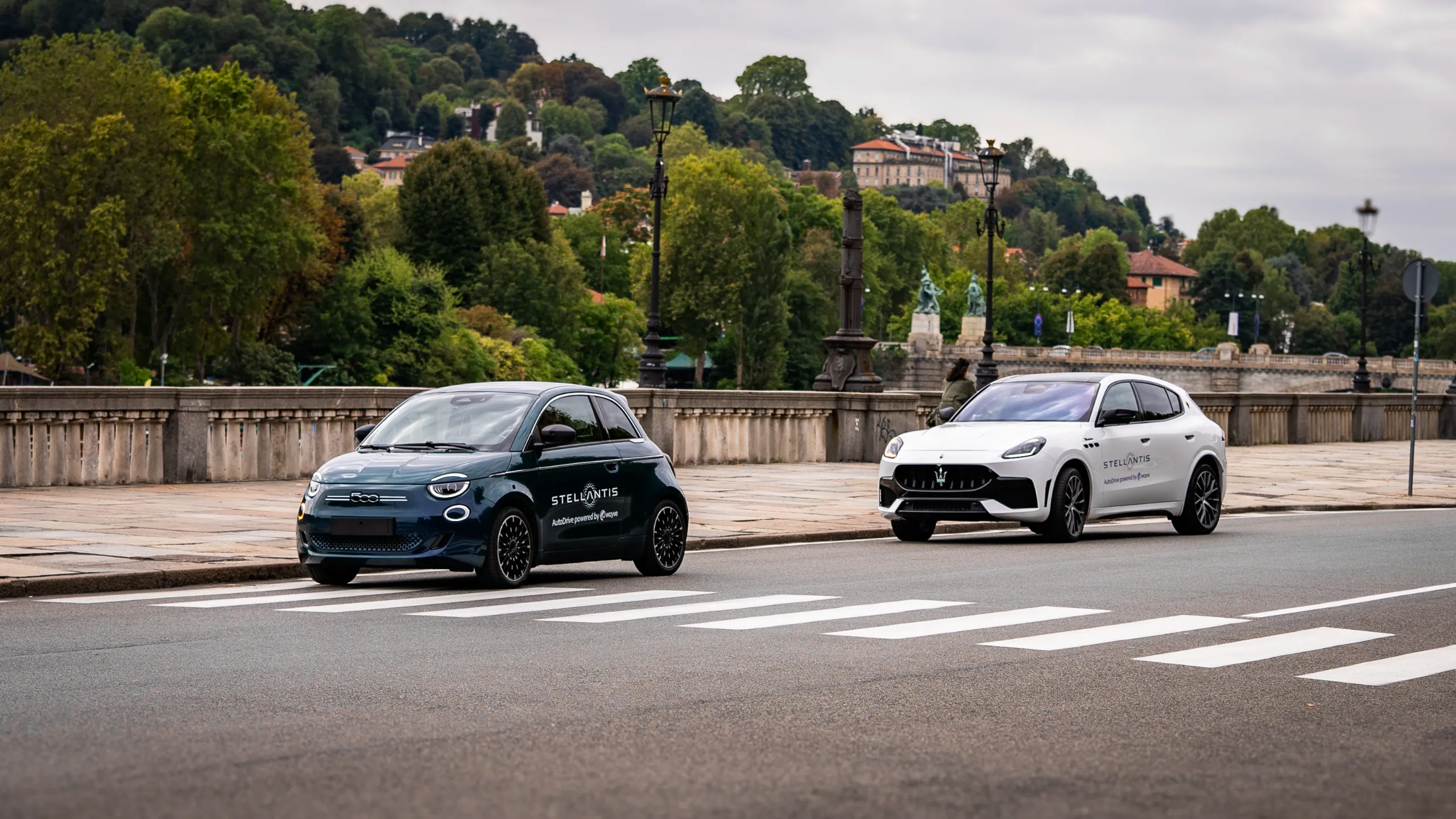 Stellantis and Wayve hands-free driving demonstration at Wave by Vento 2026 featuring STLA AutoDrive powered by Wayve