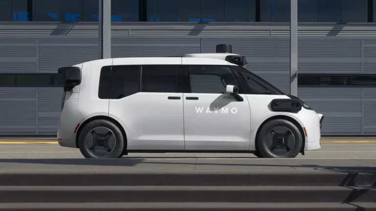 Waymo autonomous vehicle illustrating Waymo debt financing of $5 billion for robotaxi expansion