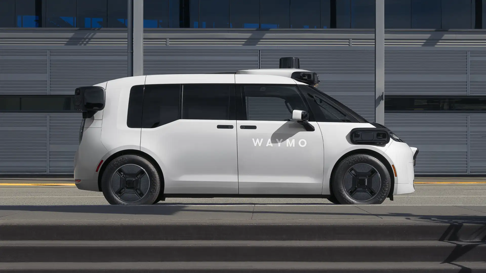 Waymo autonomous vehicle illustrating Waymo debt financing of $5 billion for robotaxi expansion
